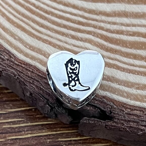 Pandora Jewelry - Pandora Dallas Texas Cowboy Heart Charm